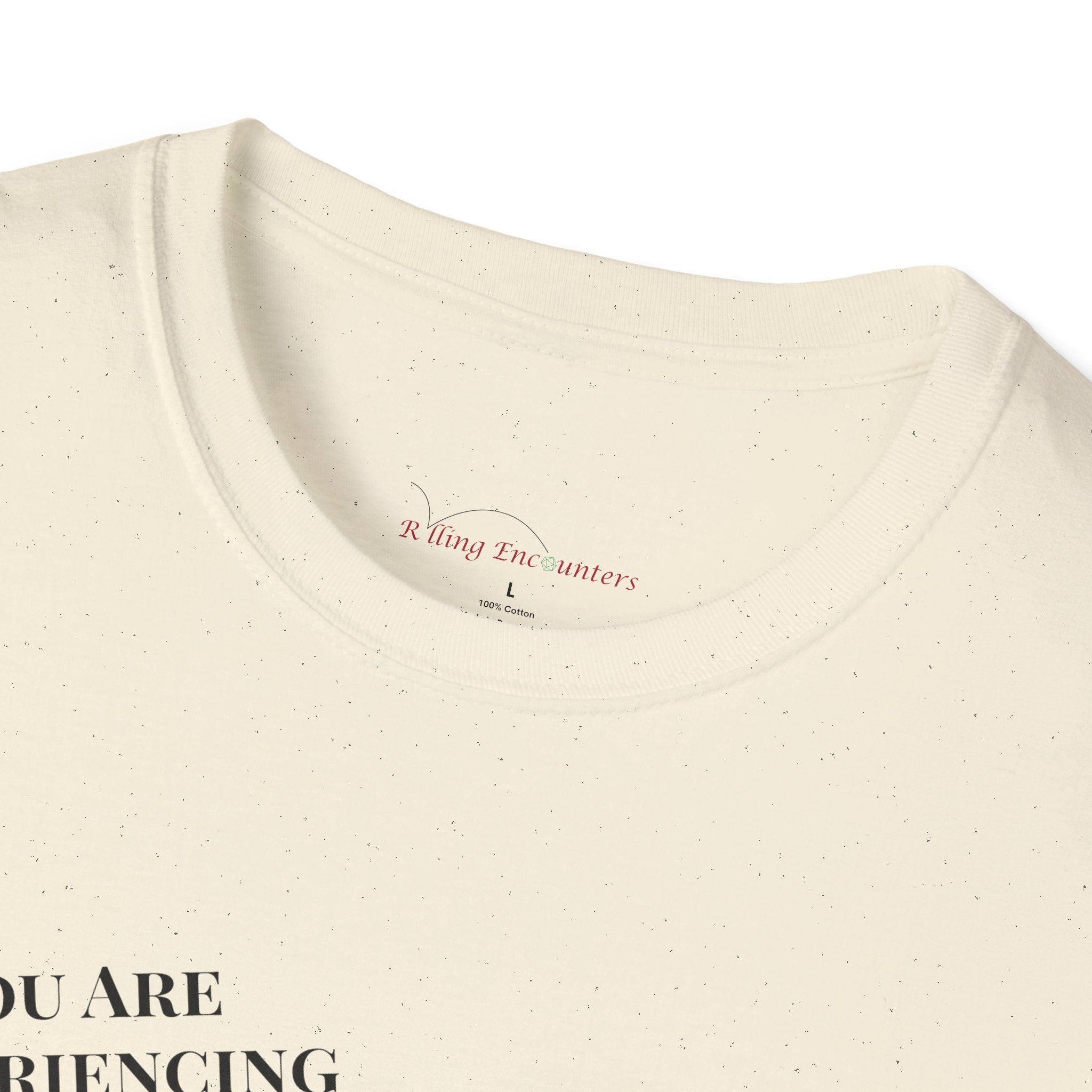 T-Shirt — "A Rolling Encounter" D20 RPG Gamer Tee