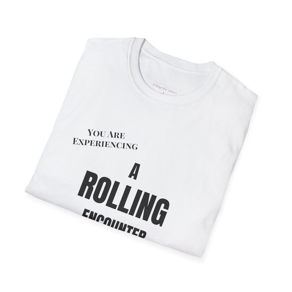 T-Shirt — "A Rolling Encounter" D20 RPG Gamer Tee