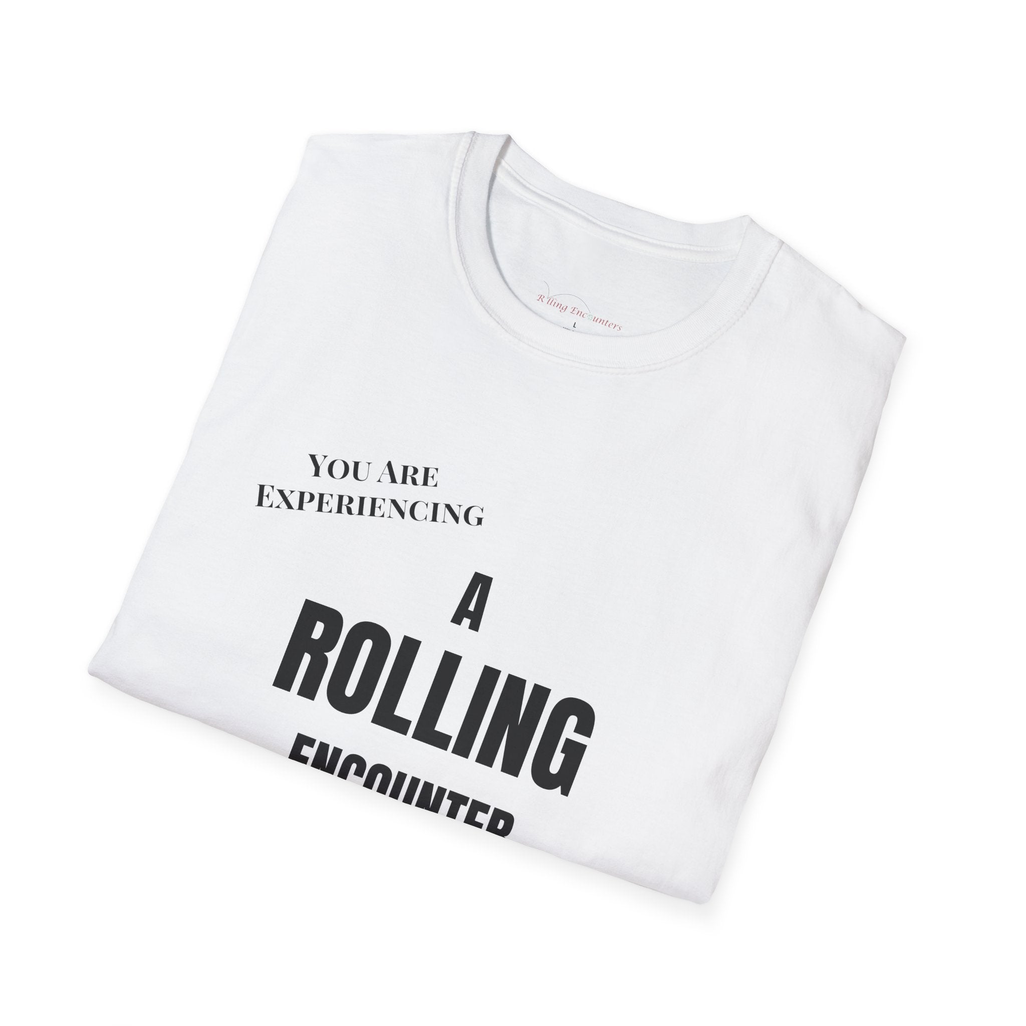 T-Shirt — "A Rolling Encounter" D20 RPG Gamer Tee