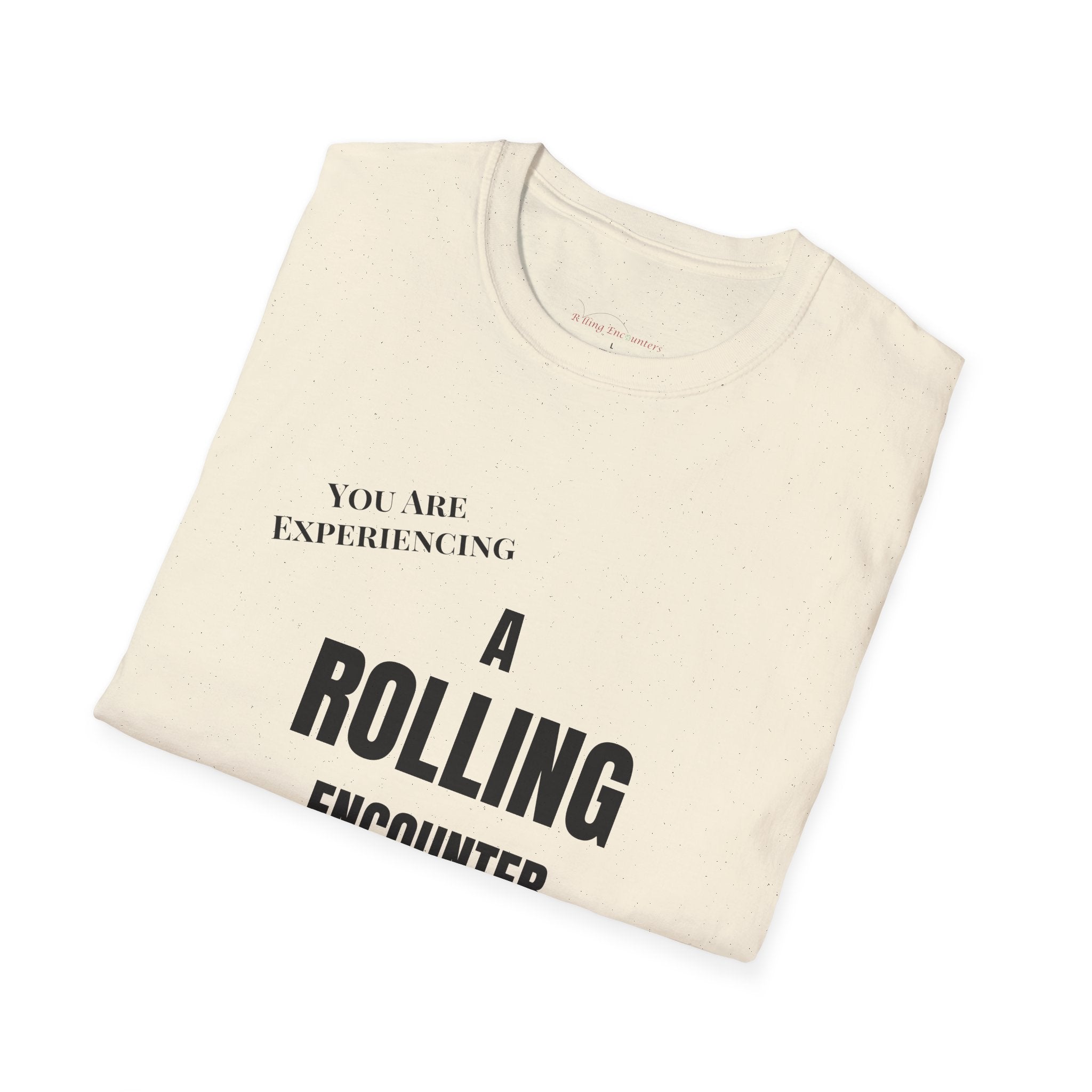 T-Shirt — "A Rolling Encounter" D20 RPG Gamer Tee