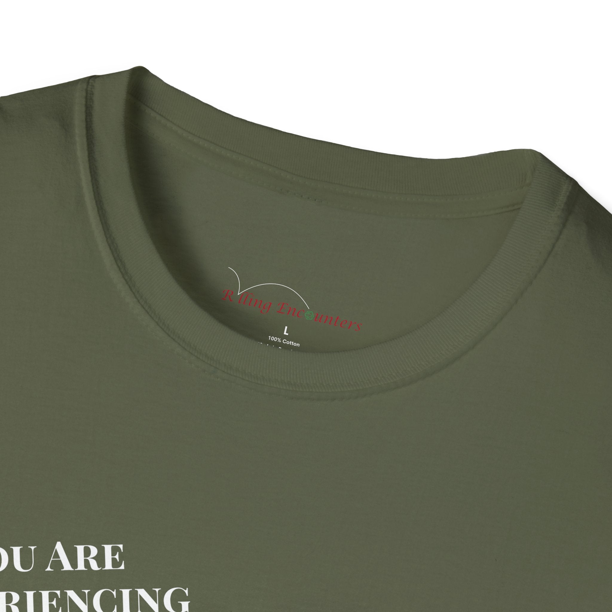 T-Shirt — "A Rolling Encounter" D20 RPG Gamer Tee