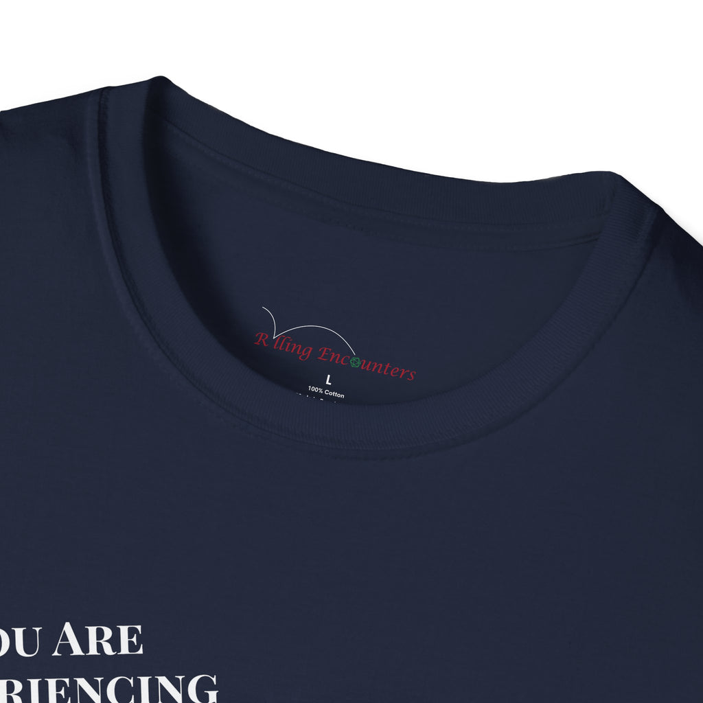 T-Shirt — "A Rolling Encounter" D20 RPG Gamer Tee