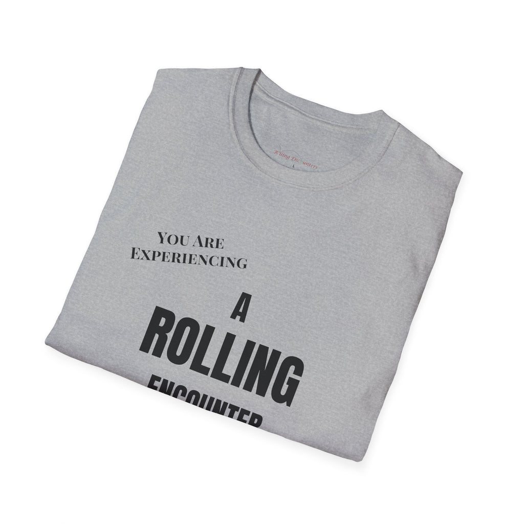 T-Shirt — "A Rolling Encounter" D20 RPG Gamer Tee