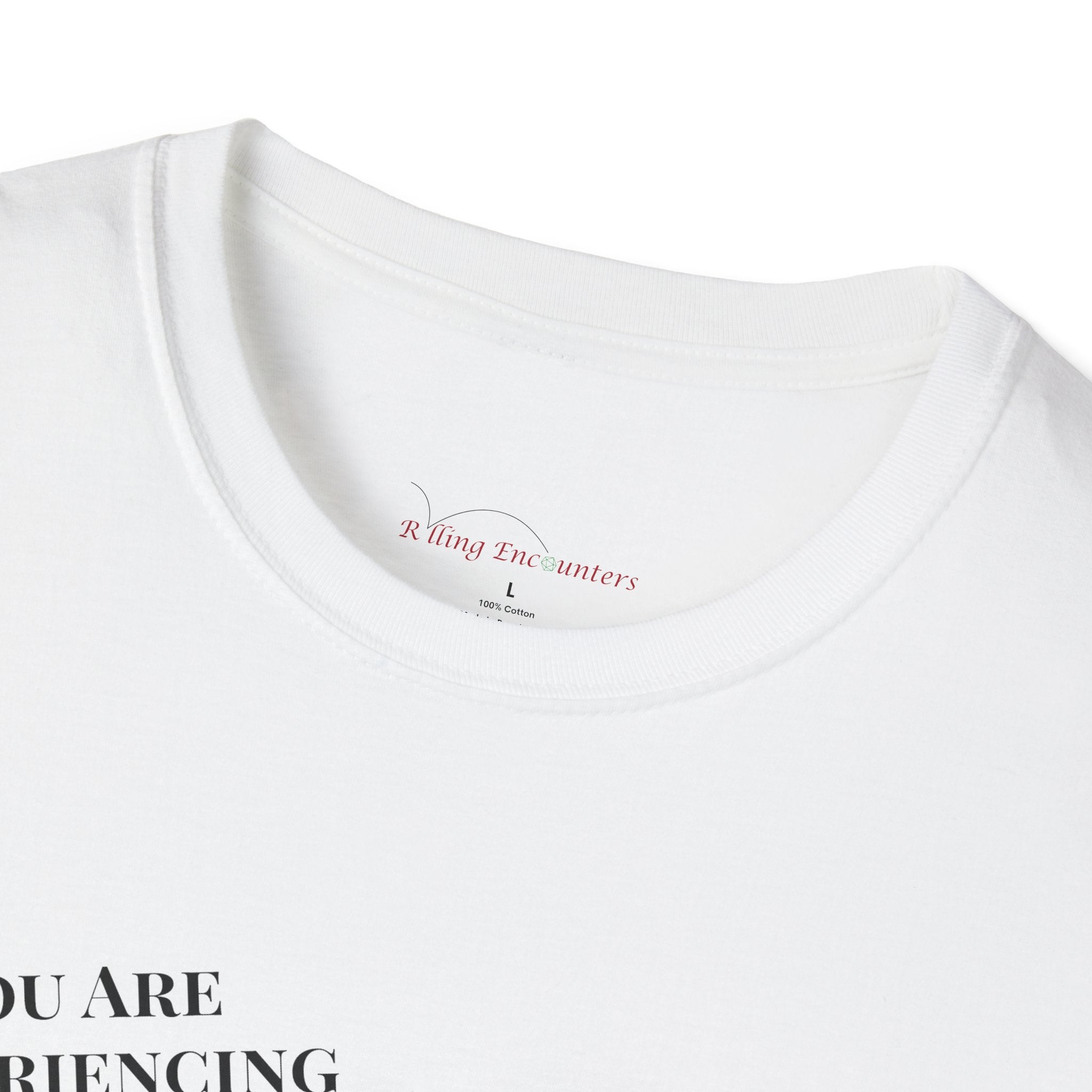 T-Shirt — "A Rolling Encounter" D20 RPG Gamer Tee
