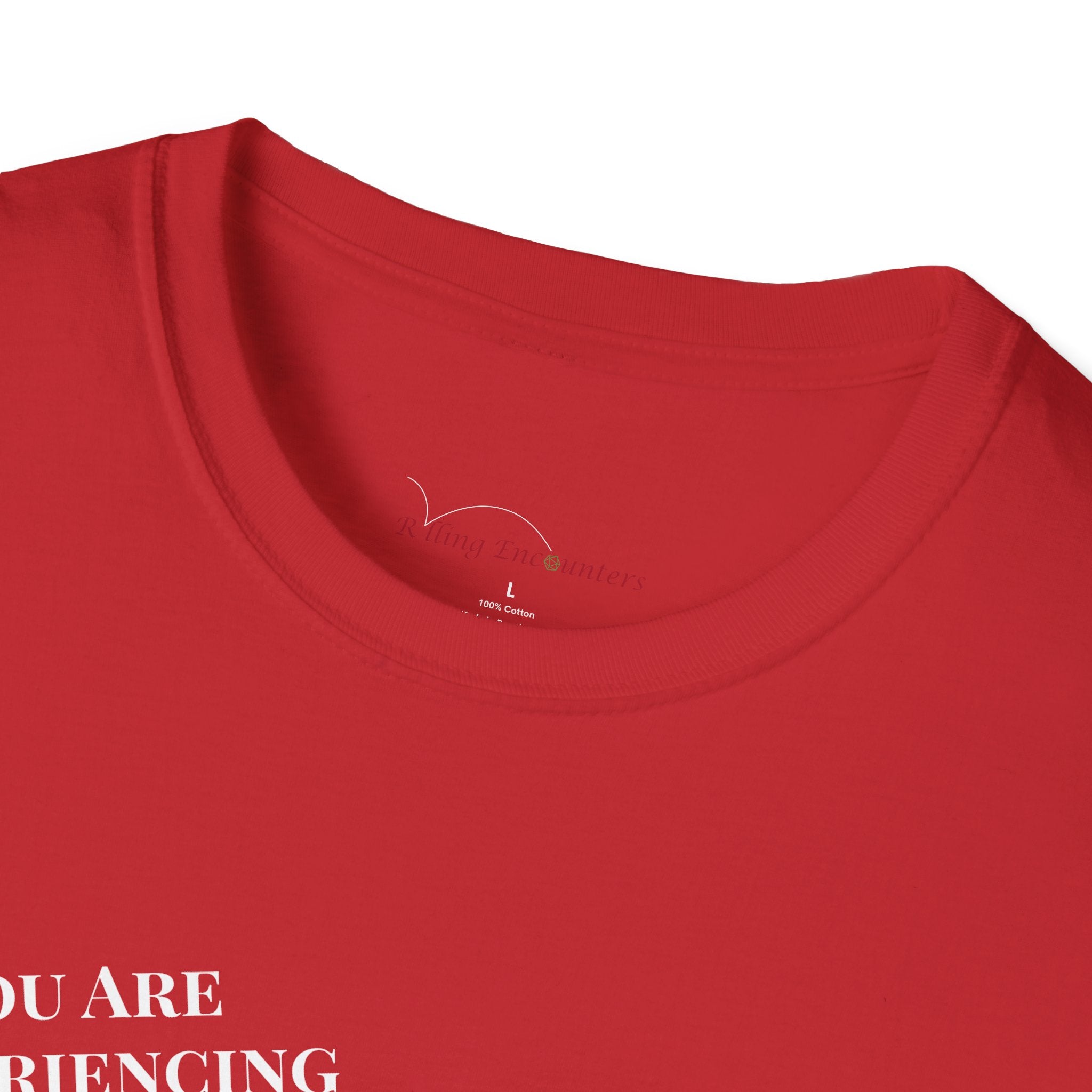 T-Shirt — "A Rolling Encounter" D20 RPG Gamer Tee