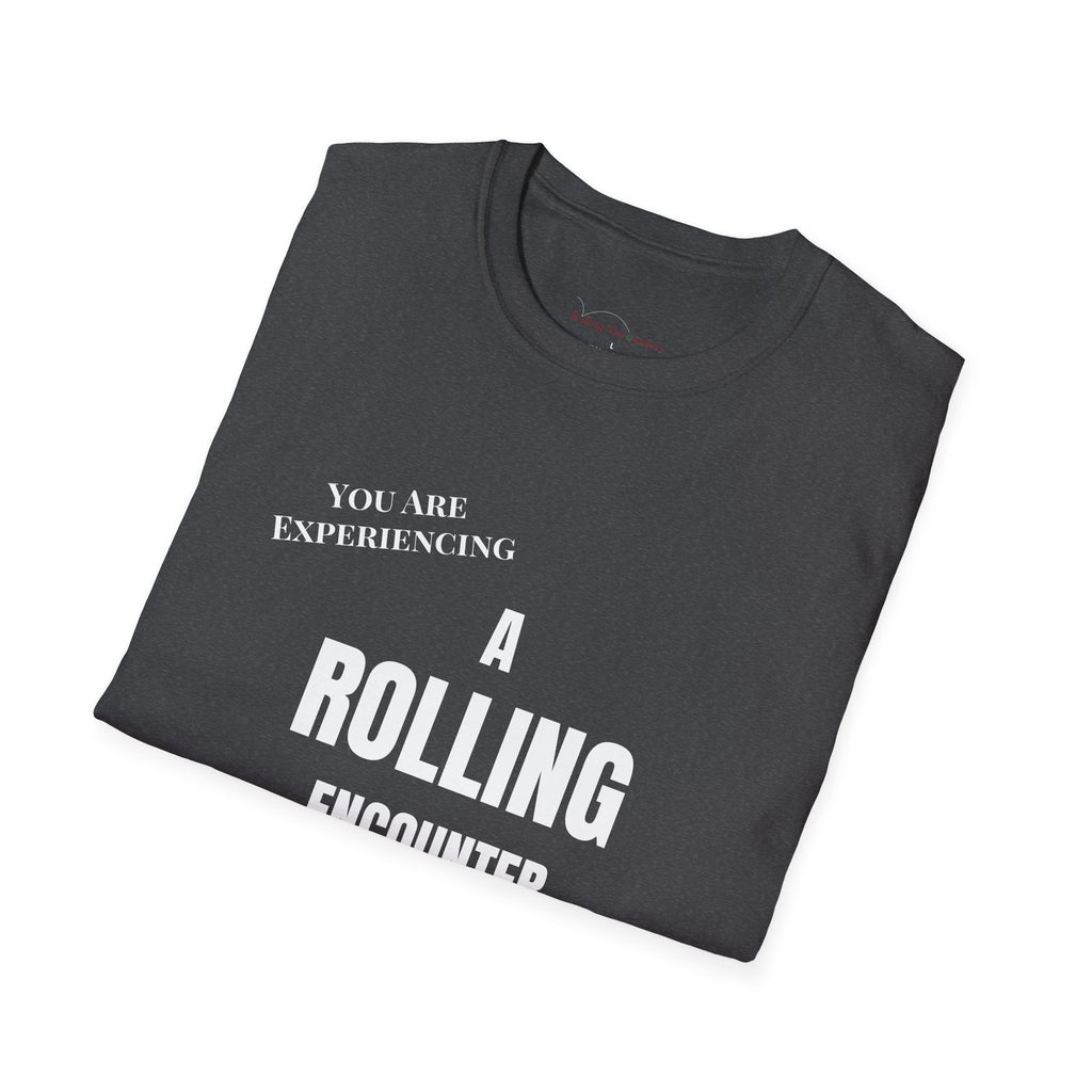 T-Shirt — "A Rolling Encounter" D20 RPG Gamer Tee