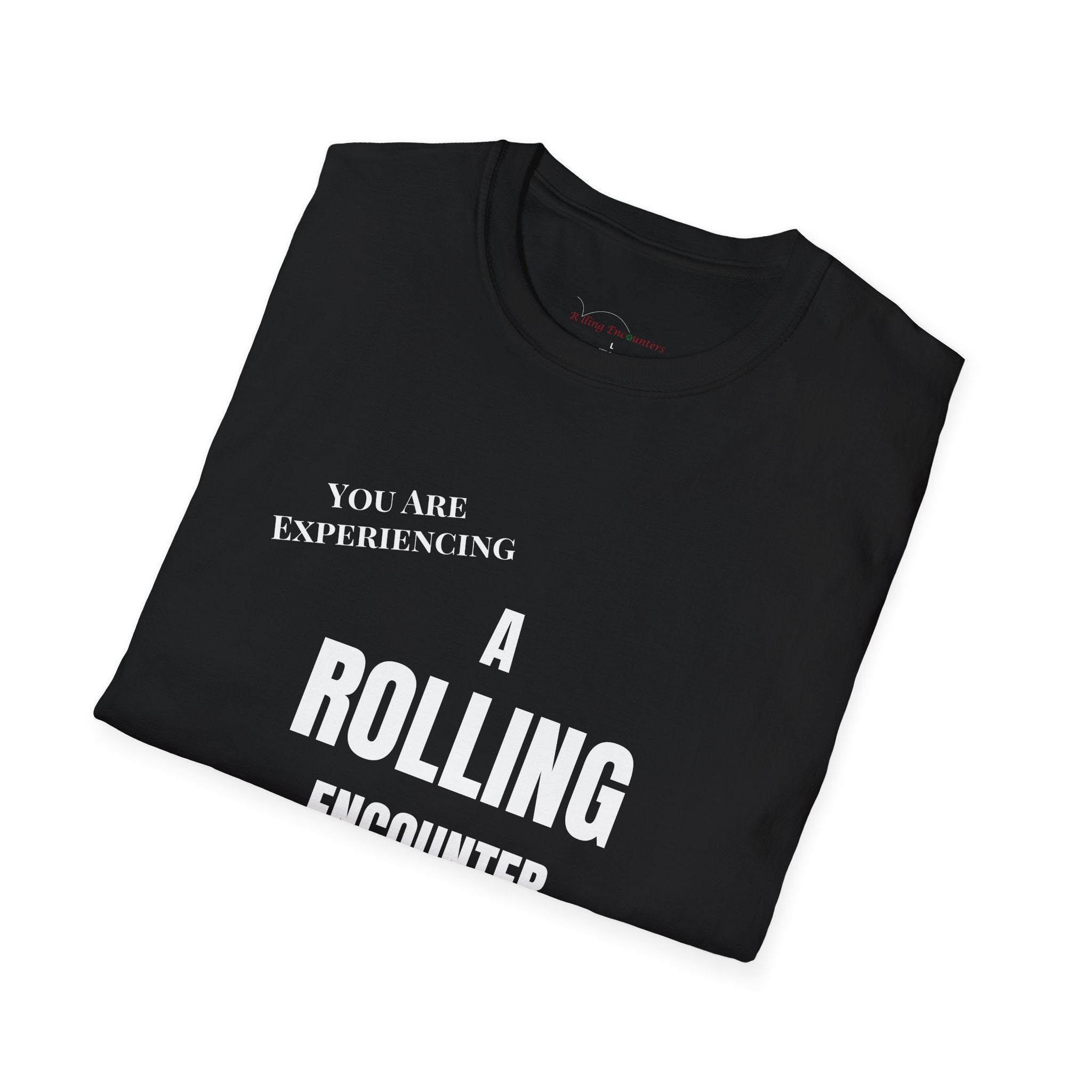 T-Shirt — "A Rolling Encounter" D20 RPG Gamer Tee