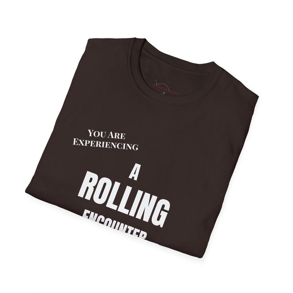 T-Shirt — "A Rolling Encounter" D20 RPG Gamer Tee