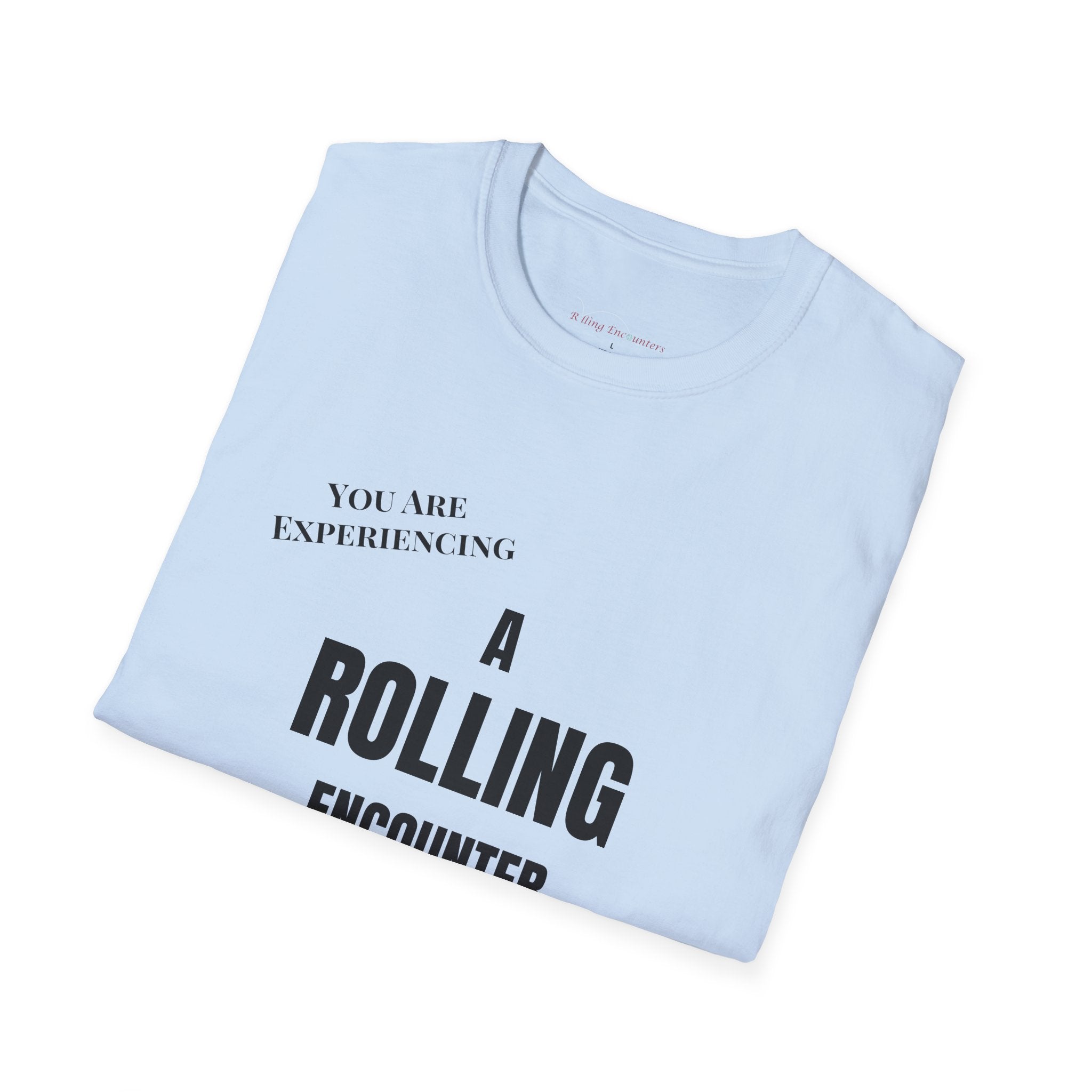 T-Shirt — "A Rolling Encounter" D20 RPG Gamer Tee