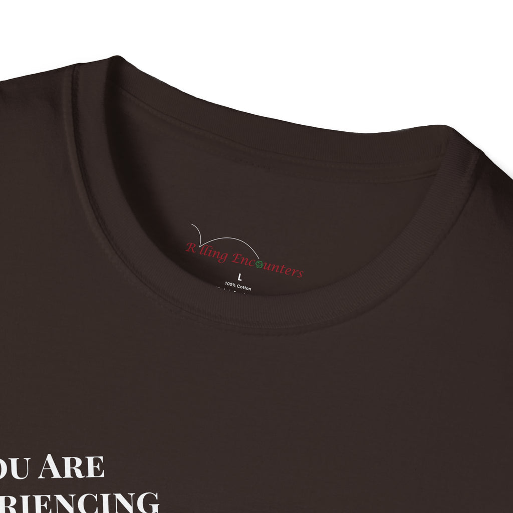 T-Shirt — "A Rolling Encounter" D20 RPG Gamer Tee