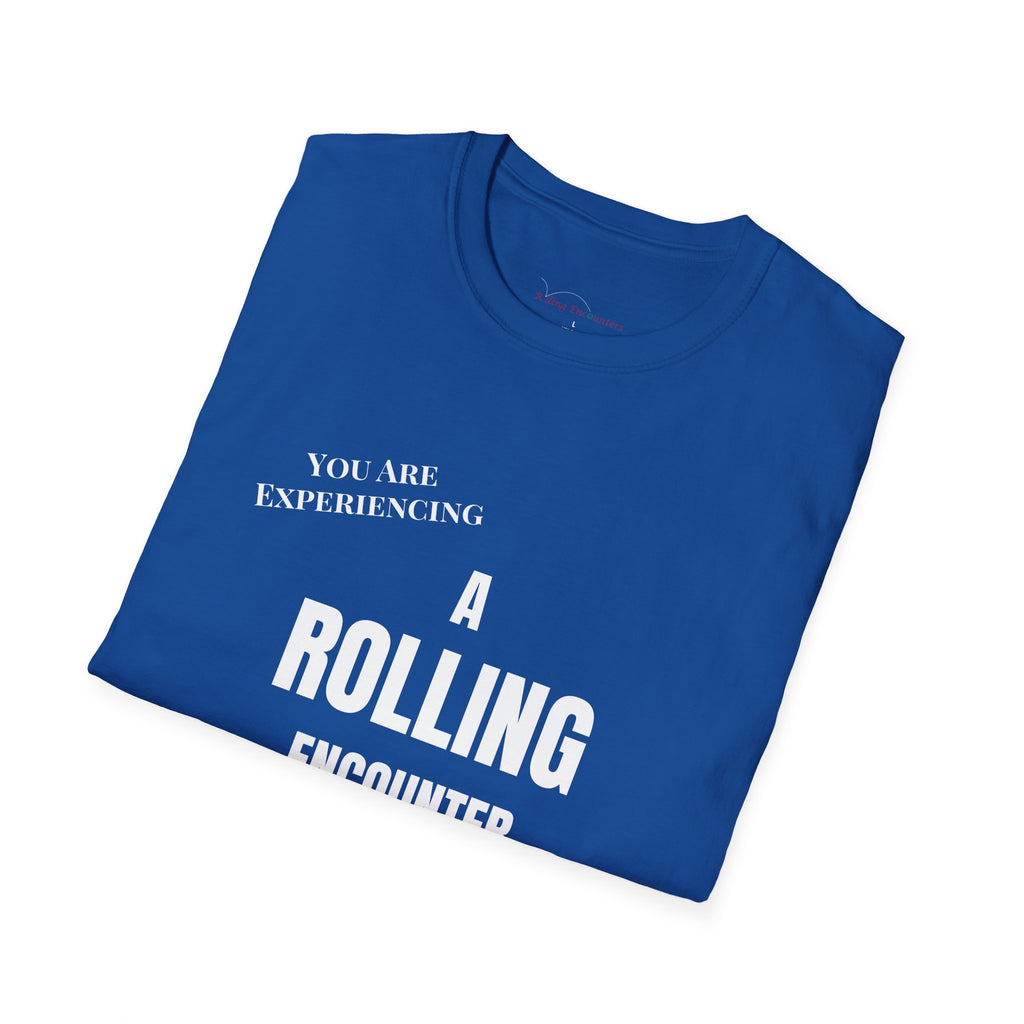 T-Shirt — "A Rolling Encounter" D20 RPG Gamer Tee