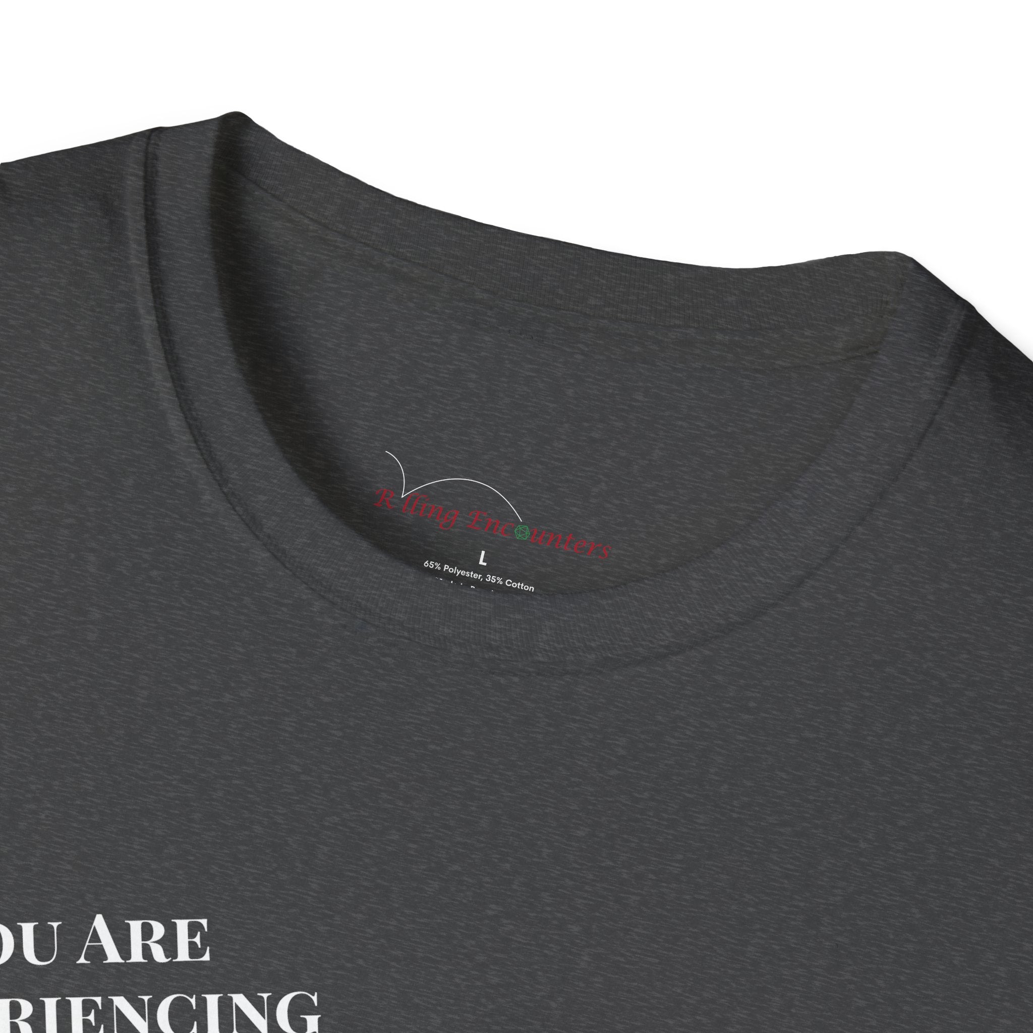 T-Shirt — "A Rolling Encounter" D20 RPG Gamer Tee