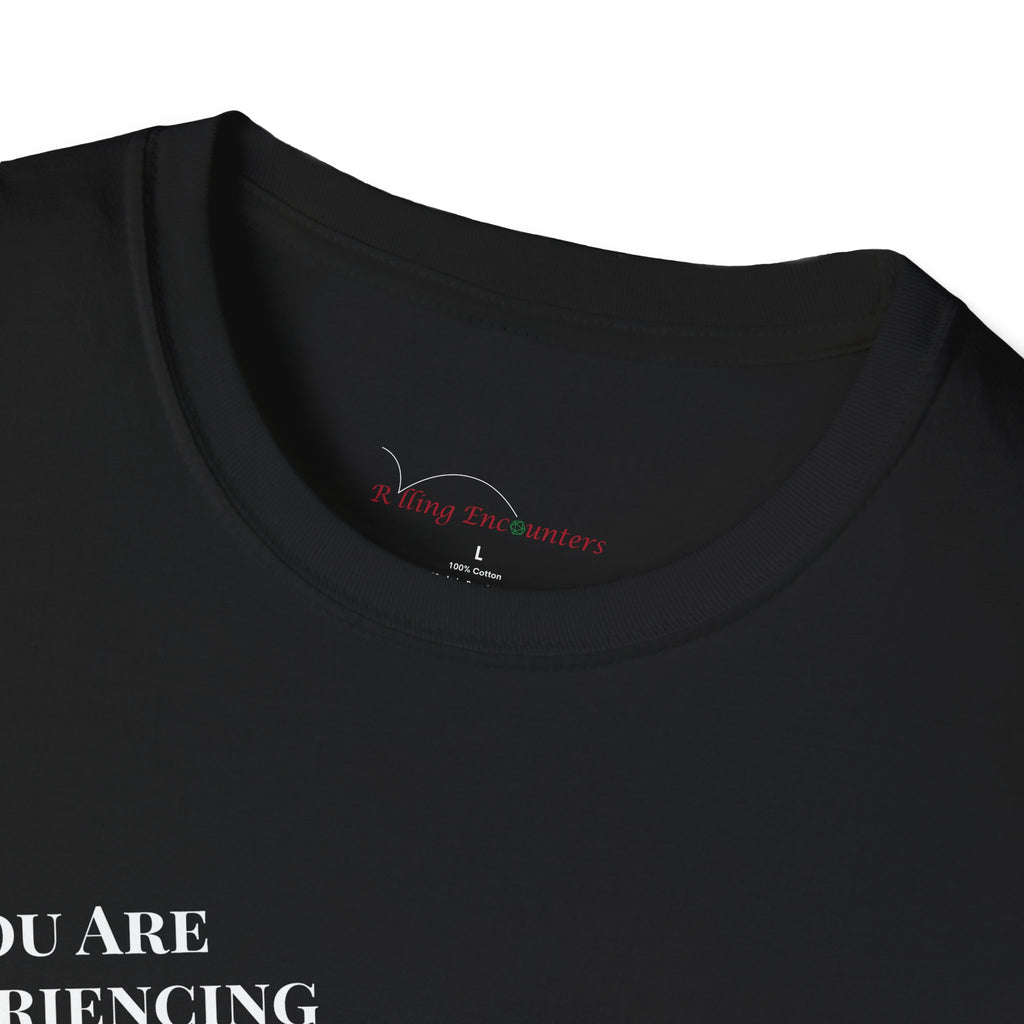 T-Shirt — "A Rolling Encounter" D20 RPG Gamer Tee