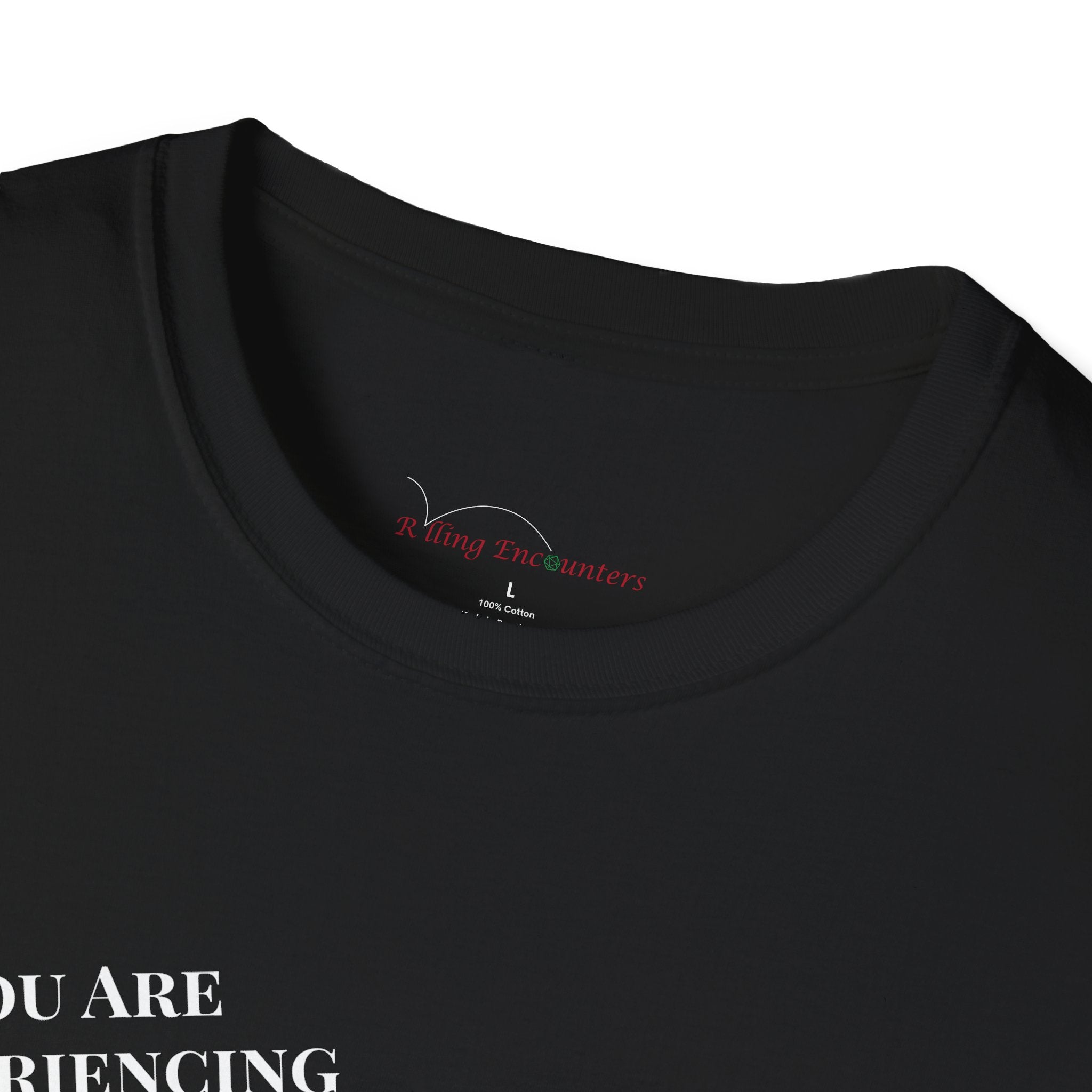 T-Shirt — "A Rolling Encounter" D20 RPG Gamer Tee